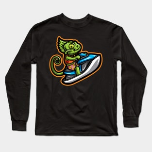 Jet Ski Chameleon Long Sleeve T-Shirt